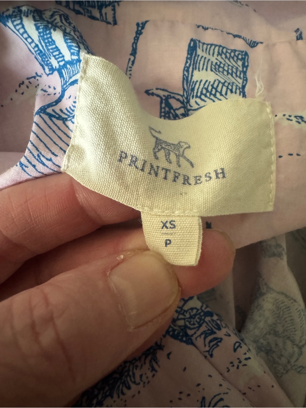 Printfresh Long PJ Set in Mermaid Toile - Picture 8 of 10